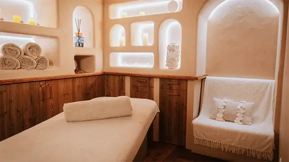 Массажный кабинет в спа-центре Spa de La Loze.