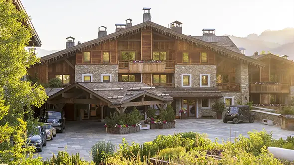 Роскошный интерьер отеля Four Seasons в Межеве.