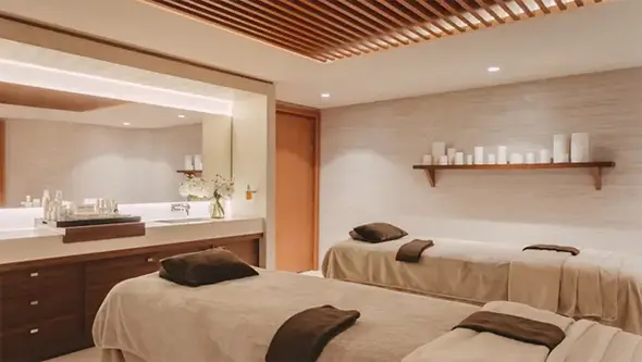 Процедурный кабинет спа-комплекса Spa Diane Barriere в отеле.