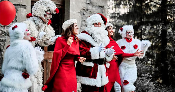 Парад Christmas Diamonds с рождественскими классическими песнями 22 декабря