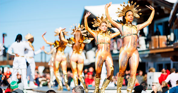 Новый год 2026: шоу и диджей-сет La Folie Douce (электро, техно) в Мерибеле