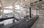 The jacuzzi at the Goji Spa, Le K2 Palace, Courchevel 1850