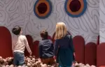 The ball pit in the Kids Klub, Le K2 Palace, Courchevel 1850