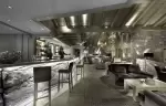 The lounge of the Le 8611 bar, Le K2 Palace, Courchevel 1850