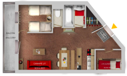 Apartment 4/6 pax comfort