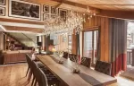 Penthouse les neiges fouquets courchevel dining