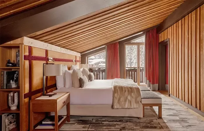 Suite les neiges fouquets courchevel bedroom