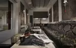 The Le Churchill Klub smoking room at Le K2 Altitude, Courchevel 1850