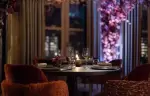 A laid table at the one-star restaurant L&rsquo;Altitude, Le K2 Altitude, Courchevel 1850