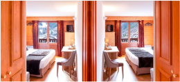 Two Communicating rooms with Balcony