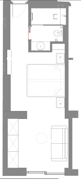 Superior double room with balcony