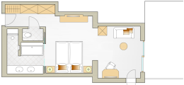 Deluxe double room with balcony