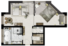 Jagdhof Rooftop Suite
