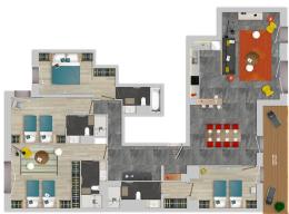 Apartment 4 bedrooms 8 people