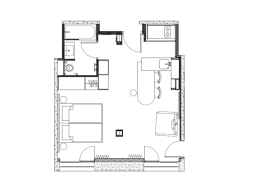 Apartment Studio 2 persons
