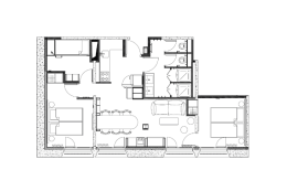 Apartment 6 people 