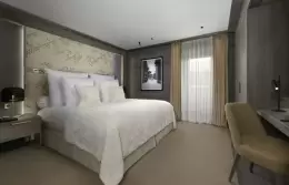 A second bedroom in a Grand Luxury Suite at Le K2 Chogori, Val d'Isere