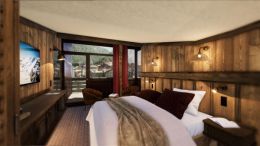 Quadruple room with bunk beds