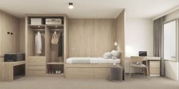 Standard single valley view room