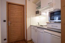 Studio with separate kitchen